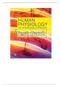 Human Physiology An Integrated Approach 8th Edition Silverthorn Test Bank