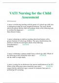 VATI Nursing for the Child Assessment VATI PN Assessment