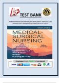 TEST BANK FOR MEDICAL SURGICAL NURSING, 10TH EDITION, DONNA D. IGNATAVICIUS, LINDA 