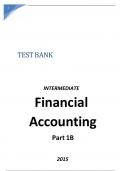 ACC 405 TEST BANK_IFA PART 1B Latest