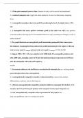 UNT ECON 1100 Exam 3 Questions and Answers