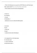 Stott Pilates Written Exam Questions and Answers 2024