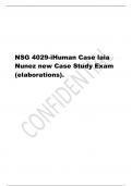 NSG 4029-iHuman Case laia  Nunez new Case Study Exam  (elaborations)