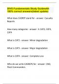 DIVO Fundamentals with 100% correct answers(latest update)