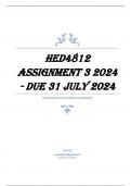 HED4812 Assignment 3 2024 - DUE 31 July 2024