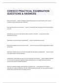 CIDESCO PRACTICAL EXAMINATION QUESTIONS & ANSWERS