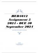 HED4812 Assignment 5 2024 - DUE 30 September 2024