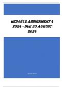 HED4812 Assignment 4 2024 - DUE 30 August 2024