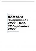 HED4812 Assignment 5 2024 - DUE 30 September 2024