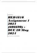 HED4810 Assignment 1 2024 (606690) - DUE 20 May 2024