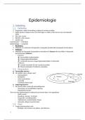 samenvatting epidemiologie 1ste bach REVAKI