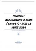 PED3701 Assignment 3 2024 (154247) - DUE 12 June 2024