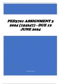 PED3701 Assignment 3 2024 (154247) - DUE 12 June 2024