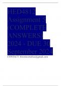 HED4812 Assignment 5 (COMPLETE ANSWERS) 2024 - DUE 30 September 2024