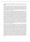 An AQA GCSE exemplar essay answering the quesiton: "How far does Priestley present Mr Birling as a man who cares only for himself and his family?"