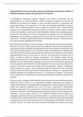 A grade 9 AQA GCSE exemplar essay on the title 'Explore how Shakespeare presents the attitudes of Macbeth and Banquo towards the supernatural in this extract'