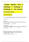 Stuvia-2377221-college-algebra-unit-5-challenge-1-challenge-2-challenge-3-Questions and Answers (2024/2025) (Verified Answers)