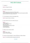 NSG 430 Cirrhosis Actual Exam 2024 Q & A  (Graded A+ ) 