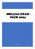 MRL3702 EXAM PACK 2024