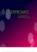 DPR2602 Assignment 1 Semester 1 2024