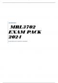 MRL3702 EXAM PACK 2024