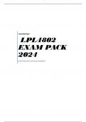 LPL4802 EXAM PACK 2024