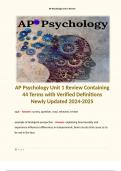 AP Psychology Exam Quizzes and Answers Bundle. 