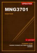 MNG3701 Updated Exam Pack (2025) - [A+ Guaranteed]