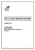 A LEVEL (NEW) MATHEMATICS UNIT 4 APPLIED MATHEMATICS B 1300U40-1