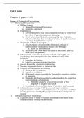 Unit 1 notes and study guide