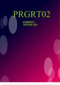 PRGRT02 Assignment 3 Portfolio 2024