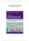 GORDIS EPIDEMIOLOGY 6TH EDITION CELENTANO TEST BANK