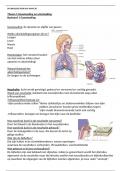 zeer duidelijke EXAMEN samenvatting bvj 5 havo thema 5 gaswisseling en uitscheiding