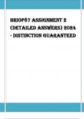 HRIOP87 Assignment 2  (DETAILED ANSWERS) 2024  - DISTINCTION GUARANTEED 