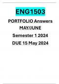 ENG1503 PORTFOLIO SEMESTER 1 2024