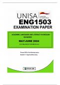 ENG1503 MAY/ JUNE EXAMINATION  DUE DATE 15 MAY 2024