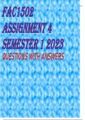 FAC1502 Assignment 4 Semester 1 2023