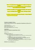 Test Bank For Evidence-Based Practice for Nurses: Appraisal and Application of Research 5th Edition by Nola A. Schmidt, Janet M. Brown||ISBN NO:10,1284226328||ISBN NO:13,978-1284226324||All Chapters||Complete Guide A+