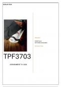 TPF3703 ASSIGNMENT 51 2024