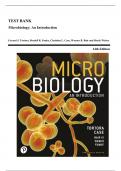 Test Bank: Microbiology: An Introduction, 14th Edition by Tortora - Chapters 1-28, 9780137941612 | Rationals Included