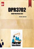 DPR3702 Exam Portfolio 2024 (ANSWERS)