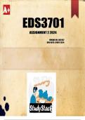 EDS3701 Assignment 2 2024 (ANSWERS)