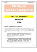 ENG3705 MAY/JUNE EXAM 2024