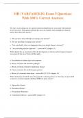 MH (VARCAROLIS) Exam 5 Questions With 100% Correct Answers
