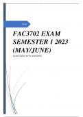 FAC3702 EXAM SEMESTER 1 2023 (MAY/JUNE)