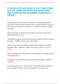 FLORIDA LIFE AND HEALTH 2-15 FINAL EXAM ACTUAL EXAM 300 DETAILED QUESTIONS  AND GUARANTEED ANSWERS ALRREADY A  GRADE. A physician opens up a new practice and qualifies for a $7,000/monthly Disability  income policy. What rider would the physician add if h