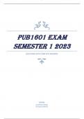 PUB1601 EXAM SEMESTER 1 2023 (MAY/JUNE)