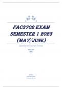 FAC3702 EXAM SEMESTER 1 2023 