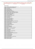 Fundamentals of nursing thinking doing and caring 4th edition volume 2 wilkinson treas test bank||LATEST 2024||ANSWERSHEET||VERIFIED BY EXPERT