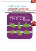 Full Test Bank For Molecular Biology Of The Cell Seventh Edition By Bruce Alberts (Author) Latest Update Graded A+     